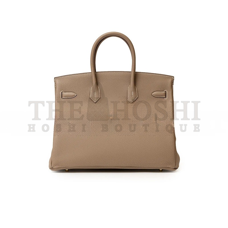 H**me5 BIRKIN 35 ETOUPE TOGO GOLD HARDWARE (35*28*18cm) Master Quality